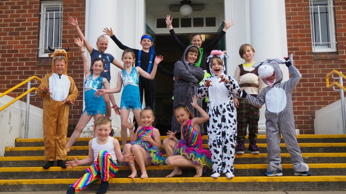 PERFORMERS: Bathurst Public School students in character for their concert at the Bathurst Memorial Entertainment Centre next week. Photo: SAM BOLT 062519sbbps1
