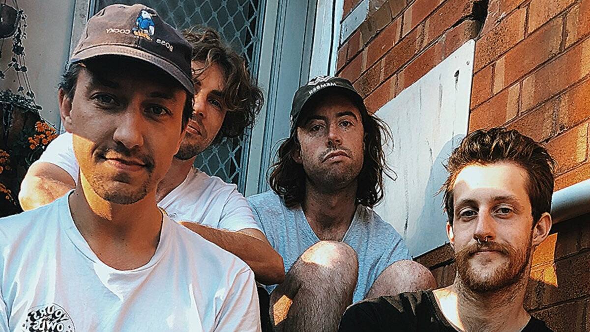 NEW SINGLE: Woolongong band Deceptive Bends have covered Bathurst's Matt Williamson on new single 'Deception'. Photo: SUPPLIED
