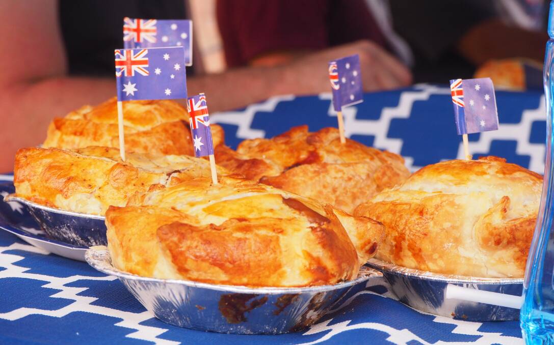 ON THE MENU: The 350-gram Luscious Lucy pies used in the Fun Fair Summer Splash pie-eating competition. Photo: SAM BOLT