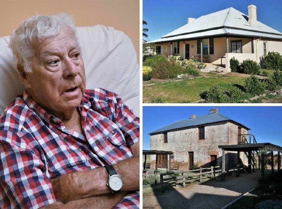 HISTORIC RESIDENCE: 'Macquarie' owner Paul Hennessy says the residence's history is invaluable to Bathurst. Photos: CHRIS SEABOOK