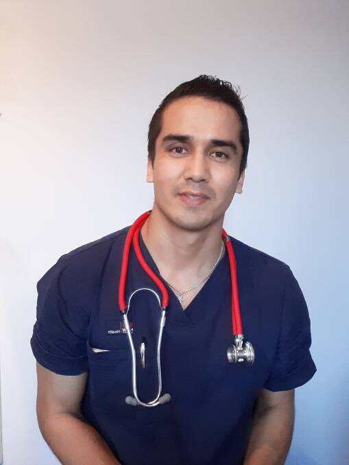 HIGH ACHIEVER: Former Bathurst local Ali Abbas Haidari has made an impressive start to his career as a registered nurse in Sydney. Photo: SUPPLIED