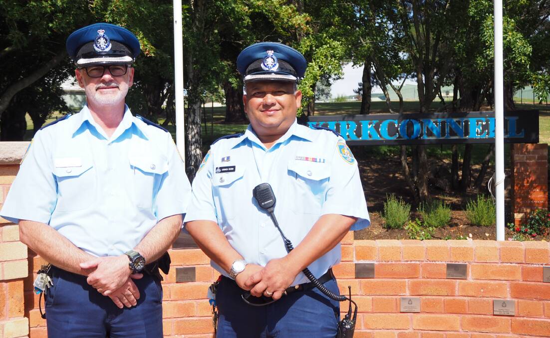 RESULTS: Kirkconnell Correctional Centre manager of industries Anthony Tait and manager of security Lennox Peter are both pleased with how the facility's work-release program is progressing. Photo: SAM BOLT 022719sbkirk2