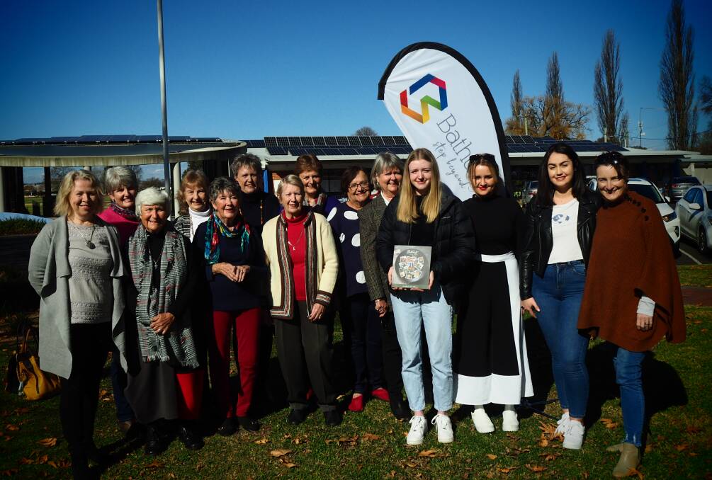 JOB WELL DONE: The Bathurst Beaters group with the Charles Sturt University advertising team involved in the promotion of 'Bathurst on a Plate.' Photo: SAM BOLT