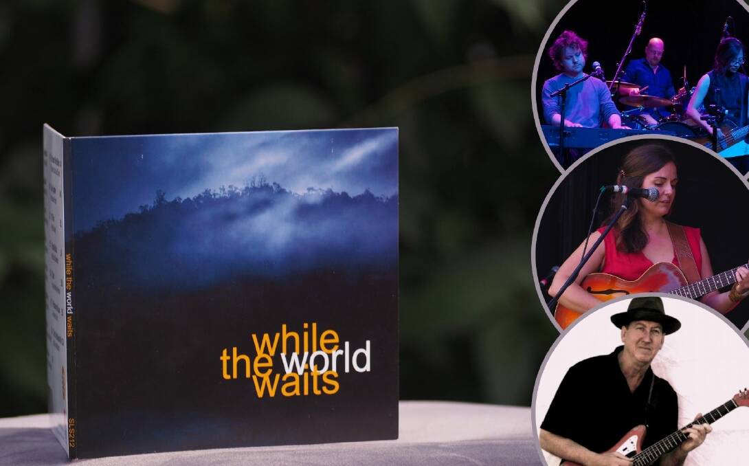 NEW TUNES: 'While the World Waits', an Arts OutWest-backed compilation, features 15 original songs from Central West musicians, including O'Connell's The Safety of Life at Sea, Orange's Amy Viola and Cowra's Andy Baylor [inset].