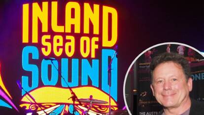 RETURN: BMEC centre manager Stephen Champion [inset] is calling for the community to get behind this year's Inland Sea of Sound festival.