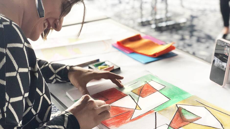 WORKSHOPS: Bathurst Regional Art Gallery will invite members of the community over the next few weeks to contribute to a major art project. Photo: SUPPLIED