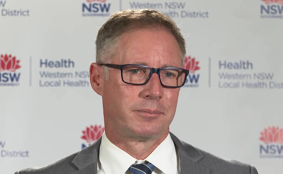 STERN: Western NSW Local Health District chief executive officer Scott McLachlan said any COVID-positive person misleading contact tracers is only endangering the community further.
