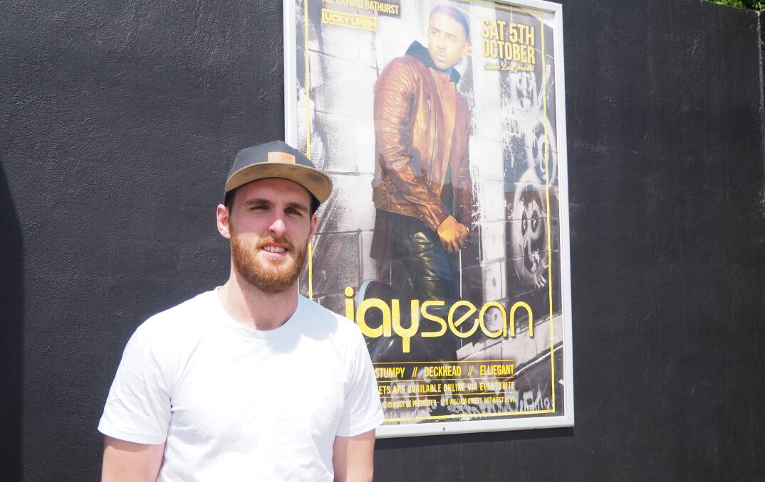 BIG NAME: The Oxford Hotel's entertainment manager Adam Soar is expecting a grand turnout for Jay Sean's performance at the venue this Saturday. Photo: SAM BOLT
