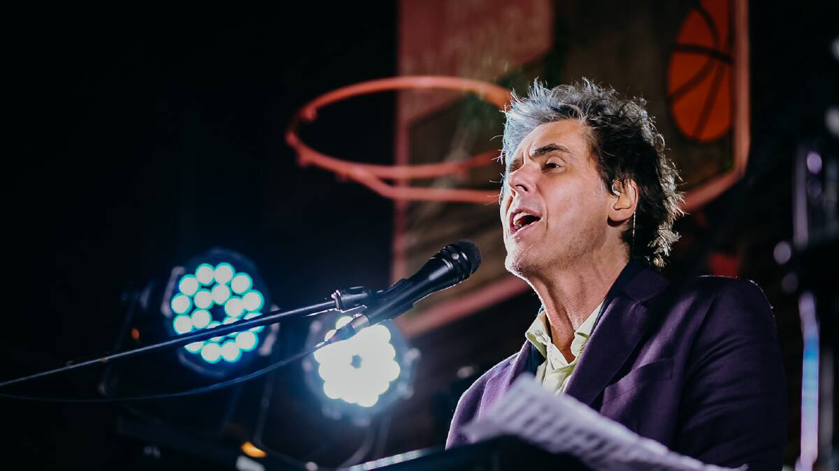 ROYAL IN THE AFTERNOON: Tim Freedman of The Whitlams performs at The Victoria last Sunday. Picture: SUPPLIED