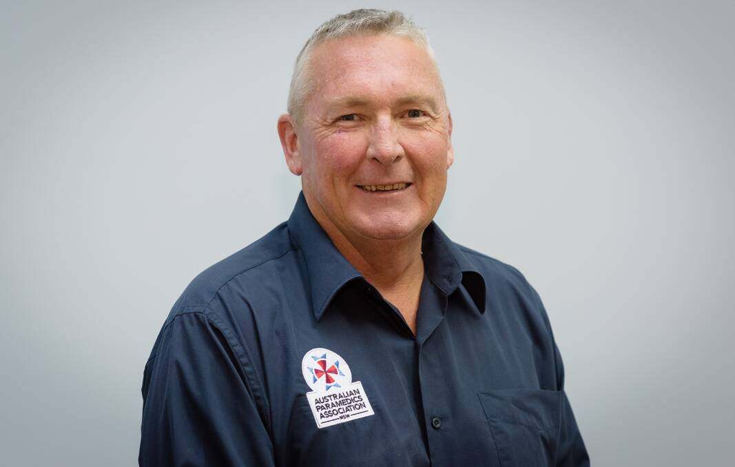Australian Paramedics Association Central West executive officer Scott Beaton. Photo: SUPPLIED