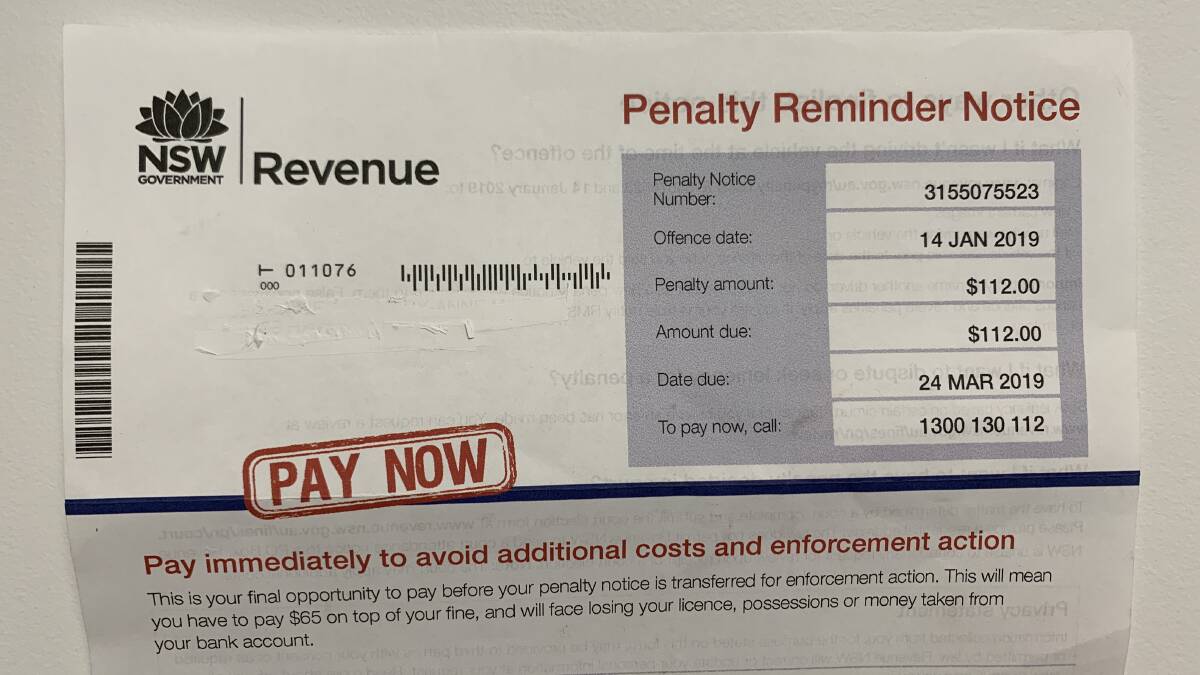 OUCH: Almost $1 million in parking fines have been issued to motorists in the Central West this financial year. Photo: FILE