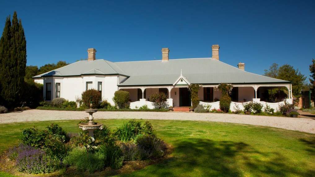 HISTORICAL HOMESTEAD: The convict-built Littlebourne was constructed in 1835. Photo: CHRIS SEABROOK
