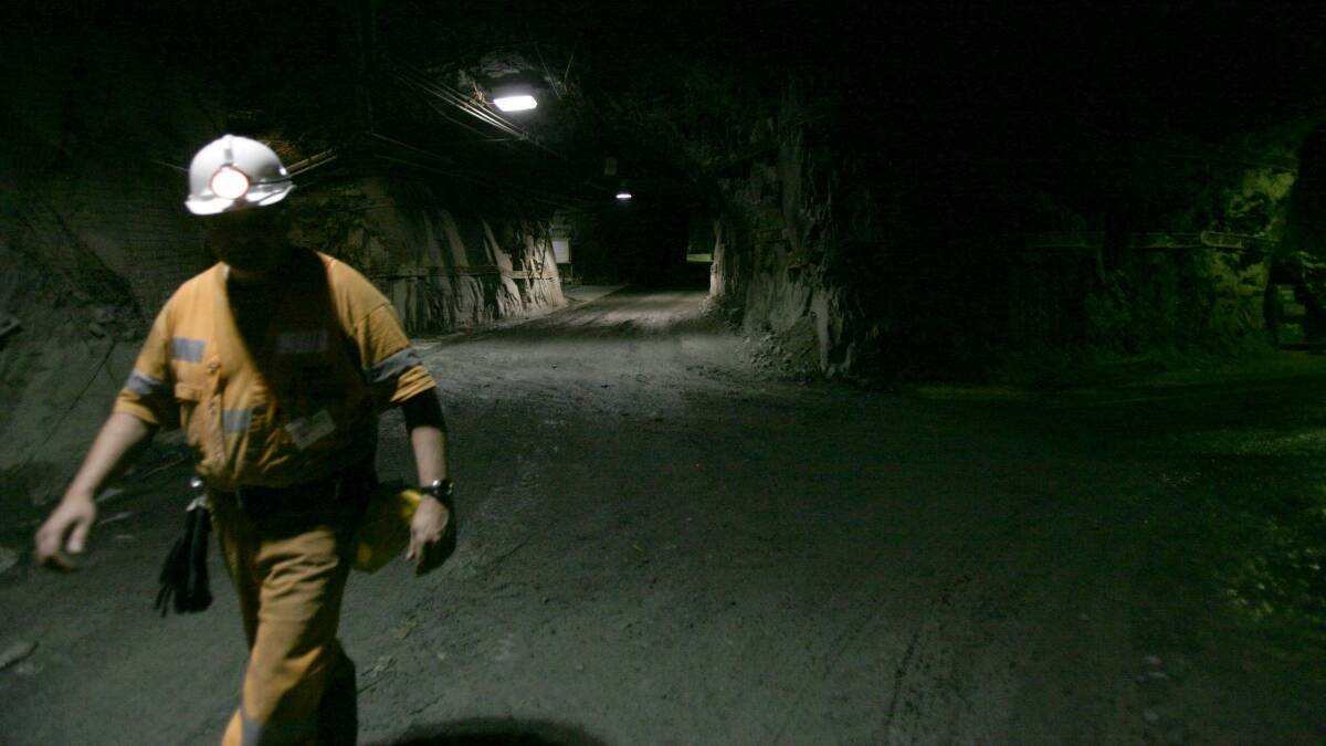 EARTHQUAKES NEAR MINES: Australian Workers' Union national organiser Shane Roulstone says underground mining is "inherently risky work". Photo: FILE