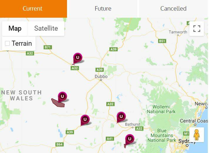 Almost 100 Essential Energy customers across the region have a power outages as of 7am on Thursday following an overnight storm. Image: ESSENTIAL ENERGY