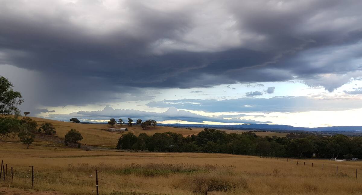RAINY DAYS: Rain clouds will soon be forming across the region with wet weather predicted on Friday. Photo: ASHLEA DAY
