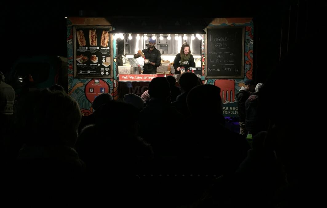 FOOD FOR THOUGHT: Big queues for food at Brew and Bite and Ignite the Night have prompted a response from Bathurst Regional Council. Photo: NADINE MORTON