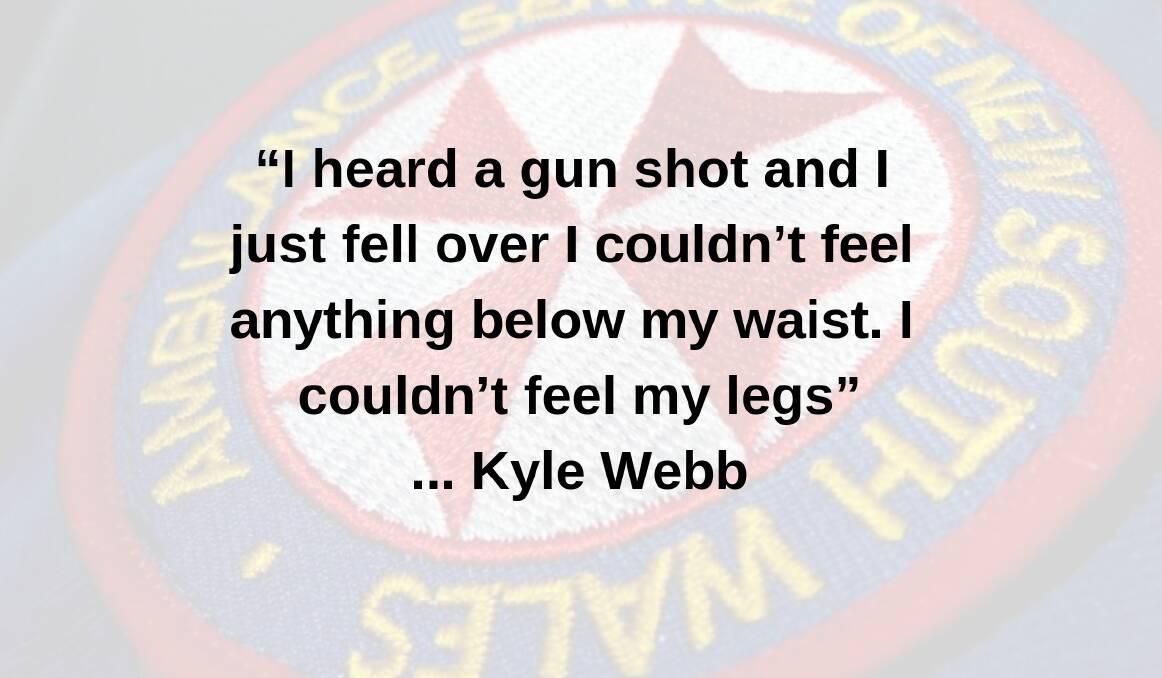 Code Crimson alert saved Kyle Webb’s life after he was accidentally shot