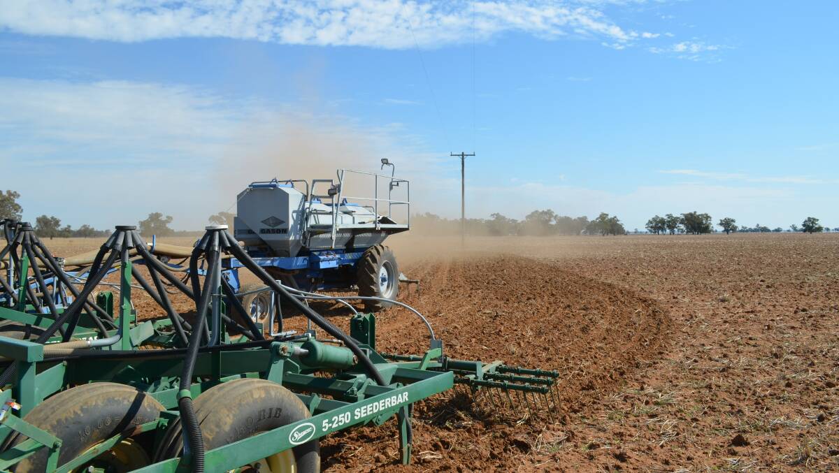 SOW SAFE: Machinery operators are advised to sow crops with care near the electricity network. Photo: SUPPLIED 052418sow