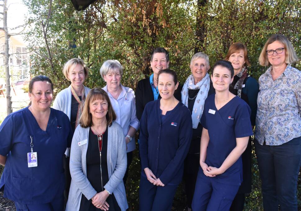 GOT YOUR BACK: Daffodil Cottage specialists (back) Michelle Morgan, Alison Rosser, Victoria Stevens, Jo Young, Mooreen Macley, Tracey Clarke, (front) Nicole Clarke, Elizabeth Gilchrist, Belinda Maynell and Roslyn Cutmore.