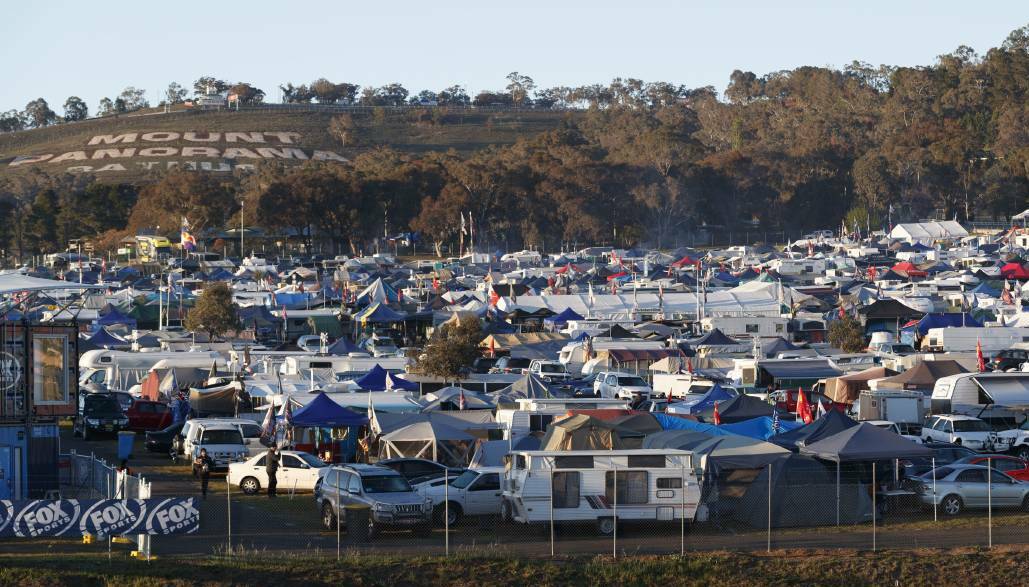 NOT ALLOWED: By all means have fun, but there's a few things you can't bring to Mount Panorama with you. Photo: SUPERCARS