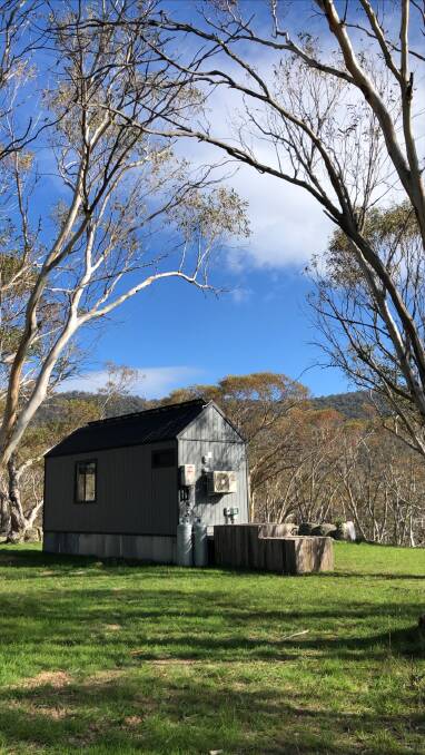 The two tiny houses are located a 63 hectare parcel of land just outside Jindabyne