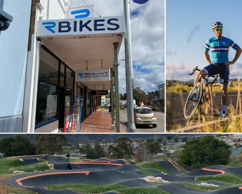 READY TO OPEN: Mark Renshaw is excited to open Renshaw's Bikes Lithgow on Main Street. Photos: ALANNA TOMAZIN/SUPPLIED