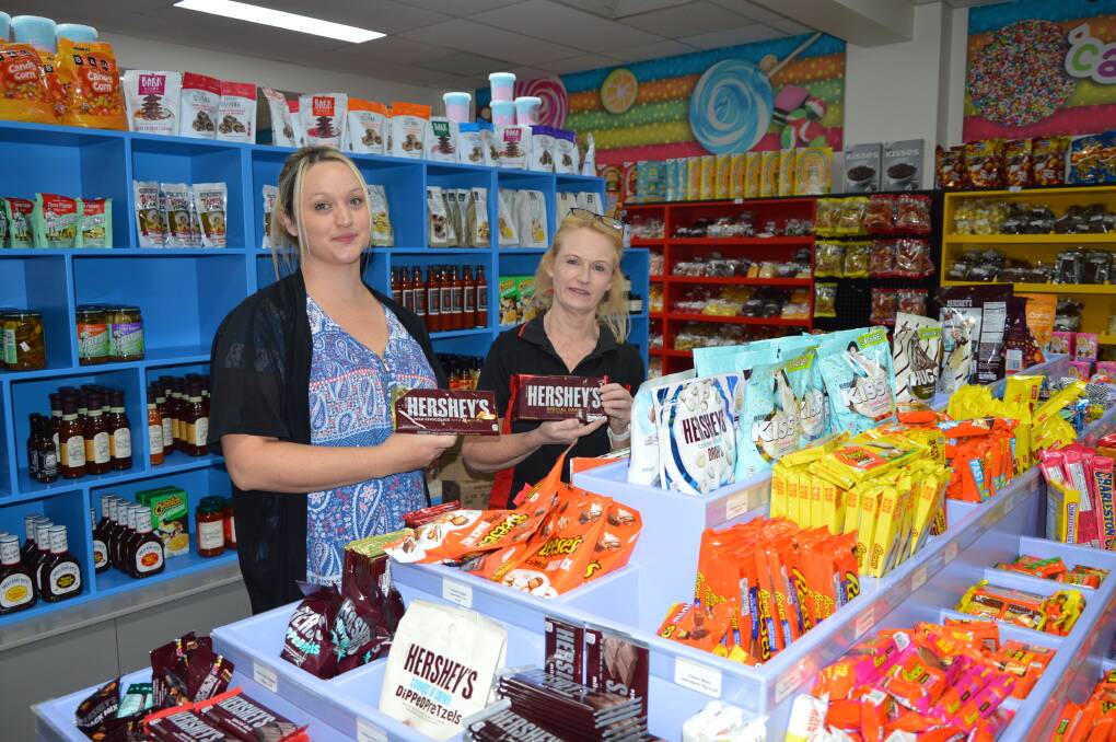 NEW BEGINNINGS: Marissa and Sharon Tofler at the Lolly Bug's Nelson Bay store. The well-known business is set to reopen at Hartley. Photo: ALANNA TOMAZIN