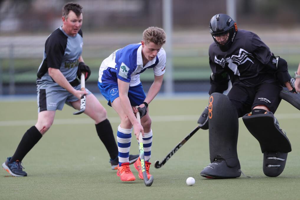 REWARDED: St Pat's talent Fletcher Norris has been named in the Hockey Australia 2022 Men's Futures Squad after impressing at the under 18 natiionals.