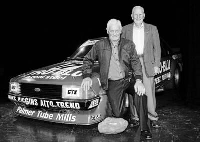 Dick Johnson and John French and that infamous rock.