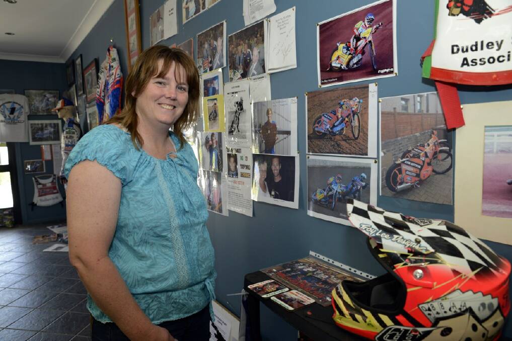 SNAPPED: Jenny Corke at Ash's Speedway museum open day. 121413pash5  