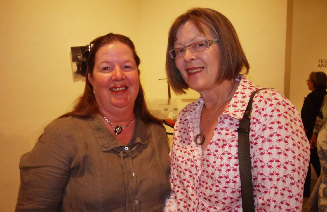 SNAPPED: Susanne Griffith and Briony Hodgson.