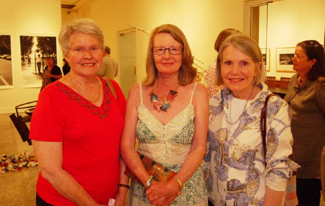 SNAPPED: Margaret Marshall, Barbara Holmes and Judith Nash.