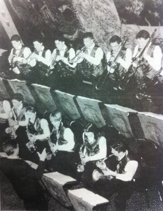 From the Western Advocate, December 1995. Bathurst and Kelso High School band, the Swing Factor.