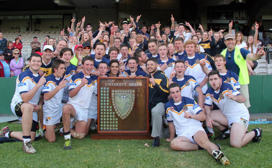 FINALLY: Bathurst High School celebrated their first University Shield win this year, but the first Bathurst High team 60 years ago almost achieved the same feat.