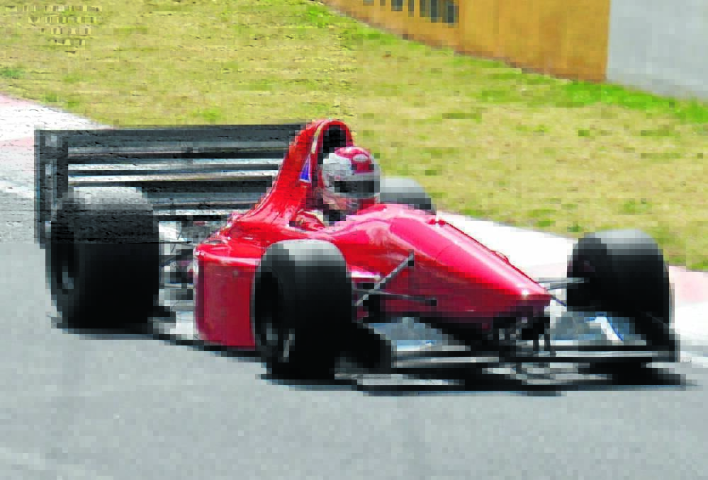FAST: The Gould GR55B to be driven by Tim Edmondson at the Australian Hillclimb Championship in Bathurst next month. 