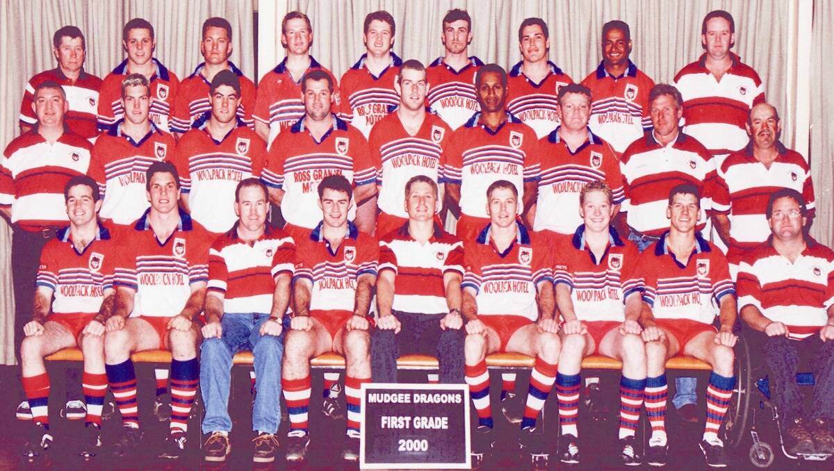 2000- Mudgee Dragons 34 def Bathurst Panthers 12. Mudgee creates Group 10 history by becoming the first side to finish fifth after the regular season and go on to win the premiership, ending Panthers' hopes of victories in all three grades with a premier league mauling.