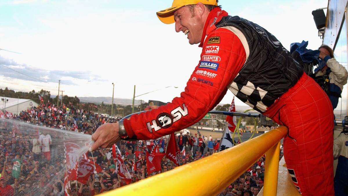 The teams of the Bathurst 1000 from the year 2000 to 2012. Photo: Getty Images. 