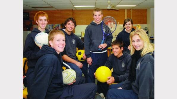 2010: Bathurst High School students, from left, Jake Single, Blake Aubin, Bede Hanrahan, Chris Cady, Caitlyn Hadley, Taylor Newton and Jessica Beale were full of confidence ahead of their opening round of the Astley Cup. Photo: ZENIO LAPKA 061710zastley