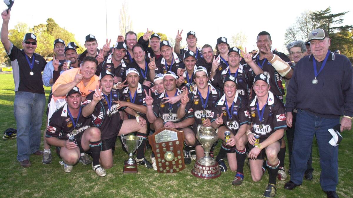 2007 - Bathurst Panthers 24 def Lithgow Workies 4. Dominant throughout the regular season, Panthers stormed to back-to-back Group 10 titles thanks to a two-try effort from man of the match Clint Giddings.
