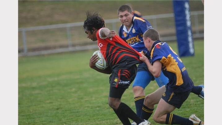 2008: Jordan Boney was among Dubbo College Senior Campus’ best players in their 60-6 romp against Bathurst High in the Astley Cup.