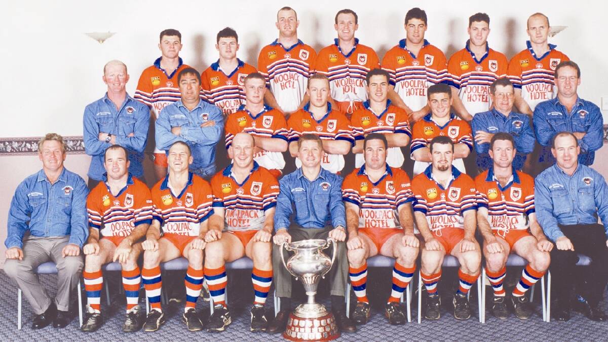 2002 - Mudgee Dragons 28 def Orange CYMS 24. Down 22-6, Orange CYMS fight back to lead Mudgee 24-22 before a Greg Ward try six minutes from full-time secures Mudgee another Group 10 premier league title.