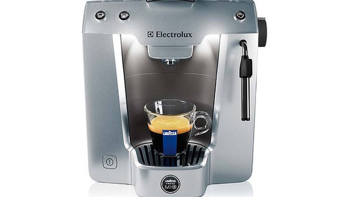The Lavazza A Modo Mio Premium by Electrolux makes a great cup of coffee every time. RRP $249. Pictured here in frosted almond, also available in piano black and metallic silver. www.lavazza.com.au